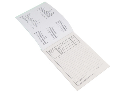 Meldeblock, report notebook - repro