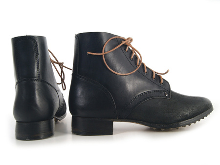 M1931 Polish ankle boots - blackened