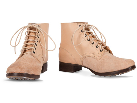 Schnurschuhe M43 - WH/SS ankle boots - repro