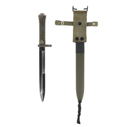 Spanish CETME L bayonet with scabbard