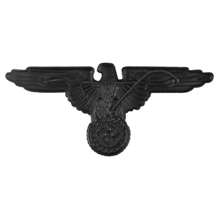 SS visor cap eagle, antique effect - repro