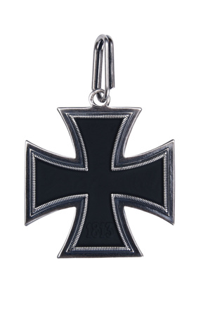 Krzyż Rycerski Krzyża Żelaznego z wstążka - replika