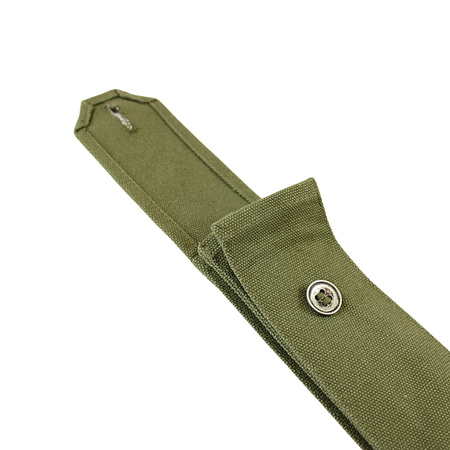 Boots and uniforms cleaning brushes carrier, olive - replica
