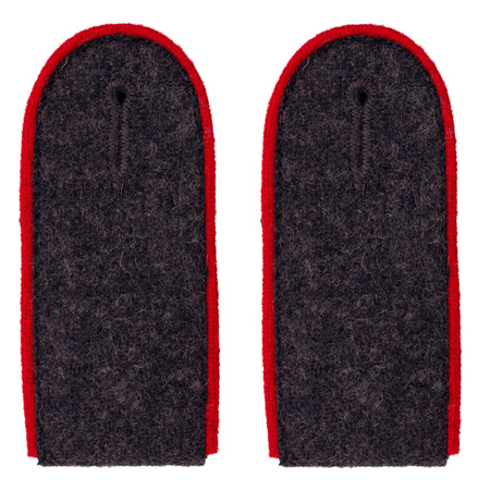 LW shoulder boards - artillery - red - repro