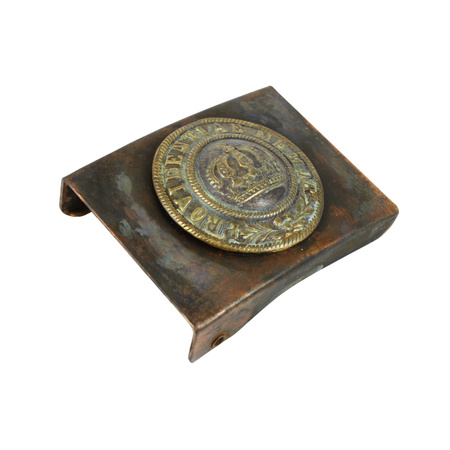 M95 buckle of the Kingdom of Saxony - aged