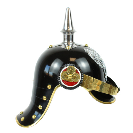 Cuirassier Pickelhaube, Black - German Kingdom of Prussia cavalry helmet