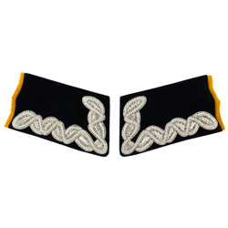 M1919 Infantry officer collar tabs, velvet - repro