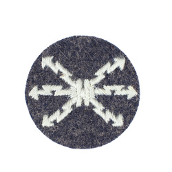 LW patch Radio operator, Blaugrau - replica