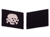 SS Totenkopf collar tabs - Oberschütze - repro