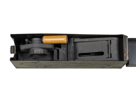 German MG3 Belt loader in case - surplus