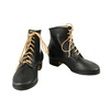 German ankle boots Schnurschuhe M43, blackened - Fredericci