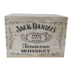 Drewniana skrzynka Jack Daniels - replika