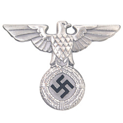 Adler SS/NSDAP - partyjny na czapkę - replika