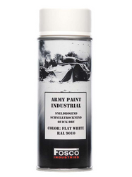 Farba Fosco Spray, Flat White - 400 ml