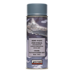 Farba Fosco Spray, battle ship grey - 400 ml