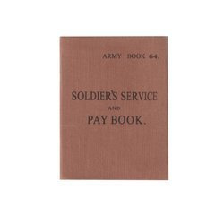 Soldier's Service and Pay Book - replika
