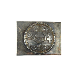 Klamra pasa M95 Mecklenburg-Strelitz - postarzana