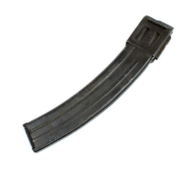 PPsh 41,  magazynek łukowy 35-nabojowy