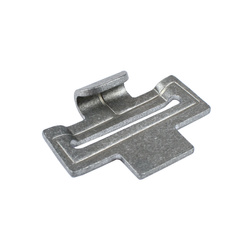 Aluminiowy hak do niemieckiego pasa głównego - replika