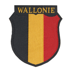 Wallonie - naszywka BeVo - replika