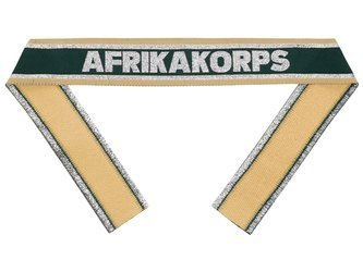 Taśma na rękaw, Afrika korps - oficerska