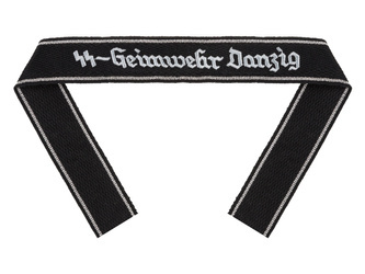 Taśma na rękaw SS, Heimwehr Danzig - RZM, żołnierska