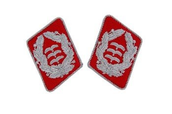 Patki kołnierzowe oficerskie Luftwaffe - artyleria - Oberst