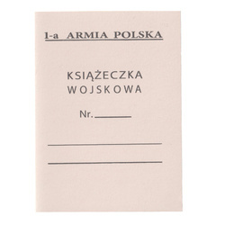 Książeczka wojskowa 1 AWP - replika