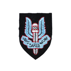 Odznaka SAS (Special Air Service) na beret, tkana - replika