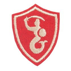 Naszywka 2 Korpus Polskiego PSZ, żołnierska - replika