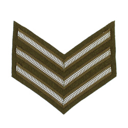 Brytyjskie szewrony Sergeant, para - replika