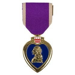 Purple Heart, purpurowe serce - replika