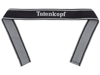 Taśma na rękaw "Totenkopf” - bevo