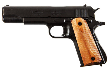 Denix 8316, replika Colt M1911A1 - drewniane okładki