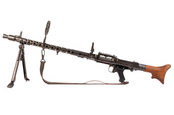 Denix 9317, Maschinengewehr 34 - karabin maszynowy MG 34 z celownikiem i pasem nośnym  - replika