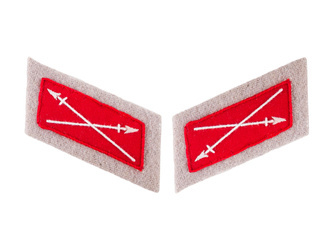 Patki kołnierzowe oficerskie WH - jednostki kozackie