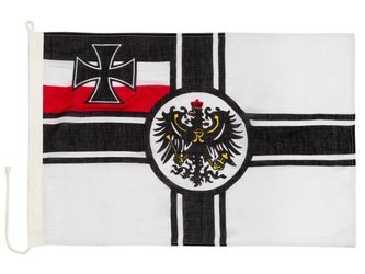 Bandera wojenna niemiecka WW1, mała - replika
