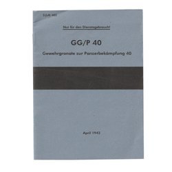 Gewehrganate zur P40 instrukcja - replika