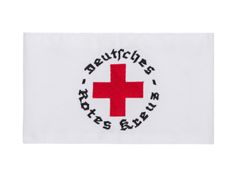 Opaska na rękę DRK „Deutsches Rot Kreuz”, haftowana