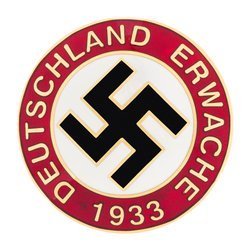 Wpinka na klapę "Deutschland Erwache", replika