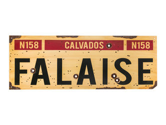 Znak drogowy FALAISE - replika