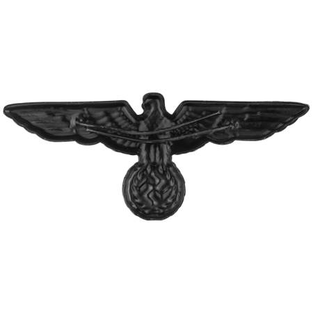 Adler WH na czapkę oficerską, metalowy, antykowany - premium