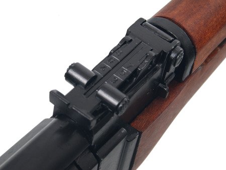 Denix 1086, replika AK-47 - drewniana kolba