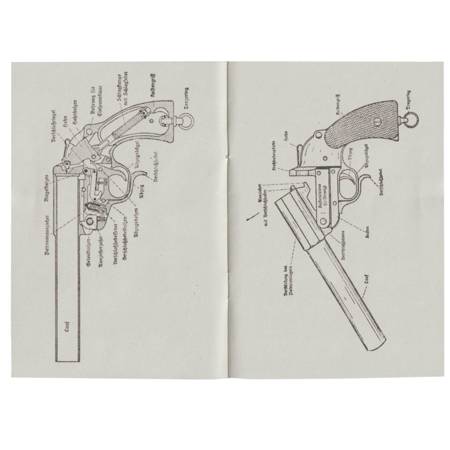 Die Leuchtpistole instrukcja - replika