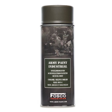 Farba Fosco Spray, olive drab - 400 ml