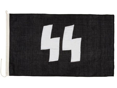 Flaga SS z runami, duża - replika