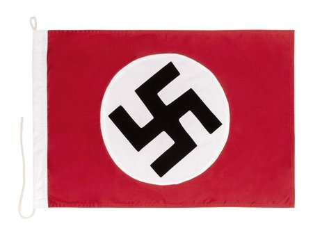 Flaga państwowa III Rzeszy, wersja zszywana, 90 x 60 cm