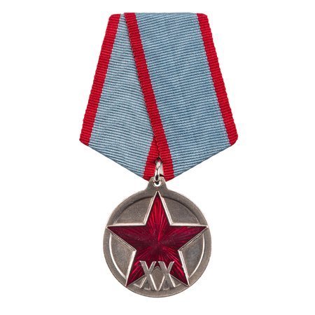 Medal jubileuszowy „XX lat Robotniczo-Chłopskiej Armii Czerwonej” - replika