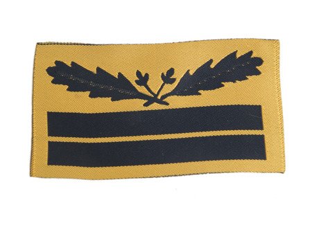 Naszywka stopnia SS Gruppenfuhrer/ WH Generalleutnant BeVo