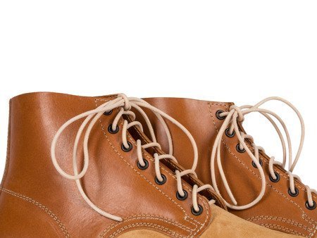 Schnurschuhe M43 WH/SS - trzewiki brązowe